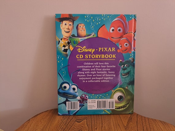 Disney Pixar CD Storybook 2004 Hardcover Book - Etsy