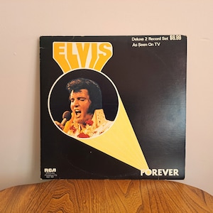 Elvis Presley 1975 Forever 2 x Vinyl Record Album Set