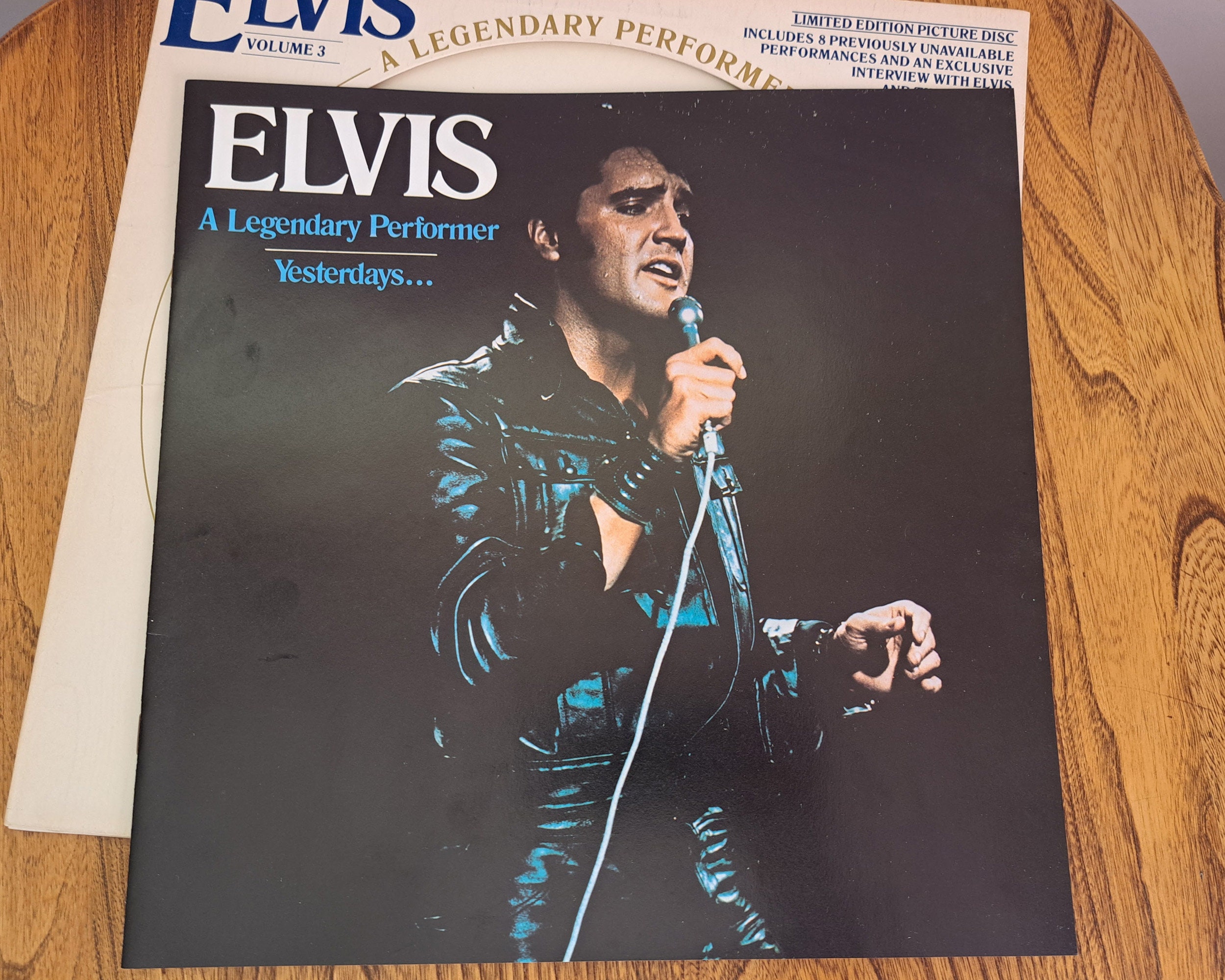 Elvis Presley A Legendary Performer Vol. 3 Picture Disc 1978 Vinyl