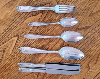 Antique Community Plate Adam 20pc Flatware Set