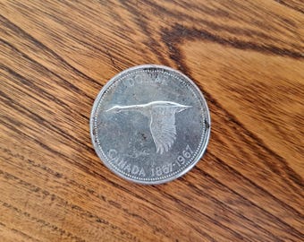 1957年カナダ銀貨 - Etsy 日本