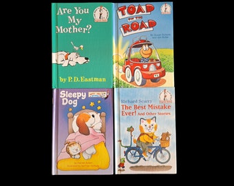 Four Vintage Dr. Suess Beginner Books