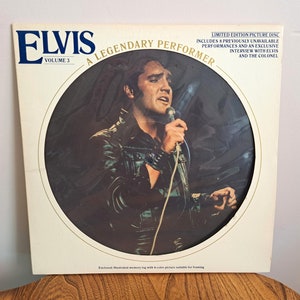 Elvis Presley Picture Disc: Elvis - A Legendary Performer