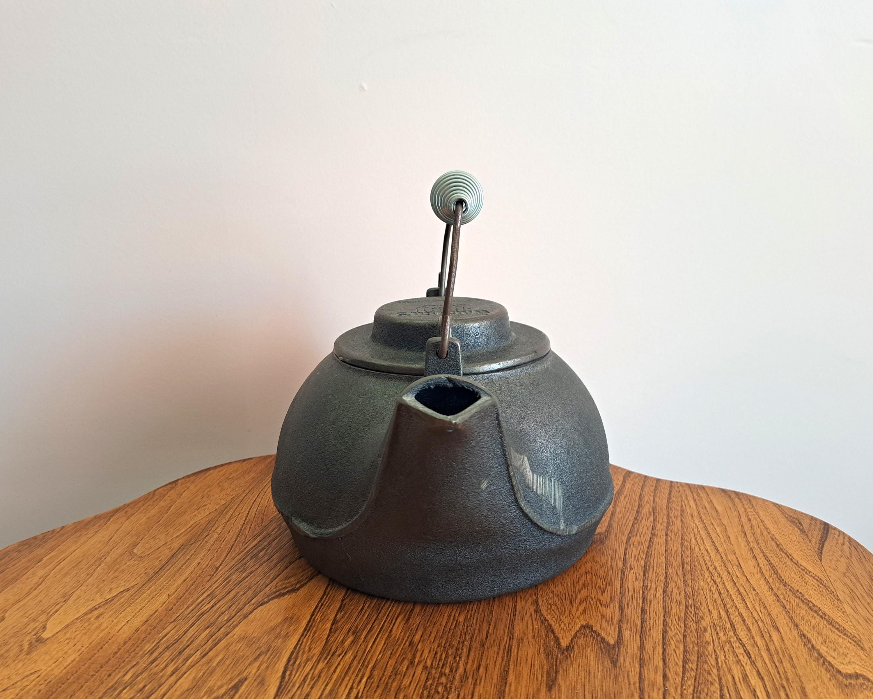 Antique Wagner's 1891 Original Cast Iron Tea Kettle - Etsy
