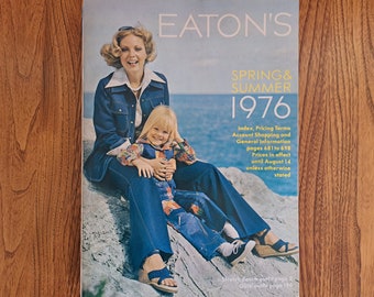 Eaton's 1976 Retail Catalog Vintage Spring & Summer