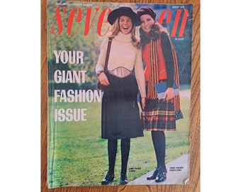 Seventeen Magazine August 1970