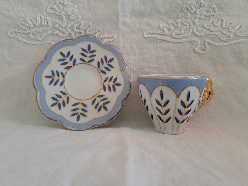 Vintage Kingsbridge International Mini Tea Cup & Saucer Set Etsy Canada