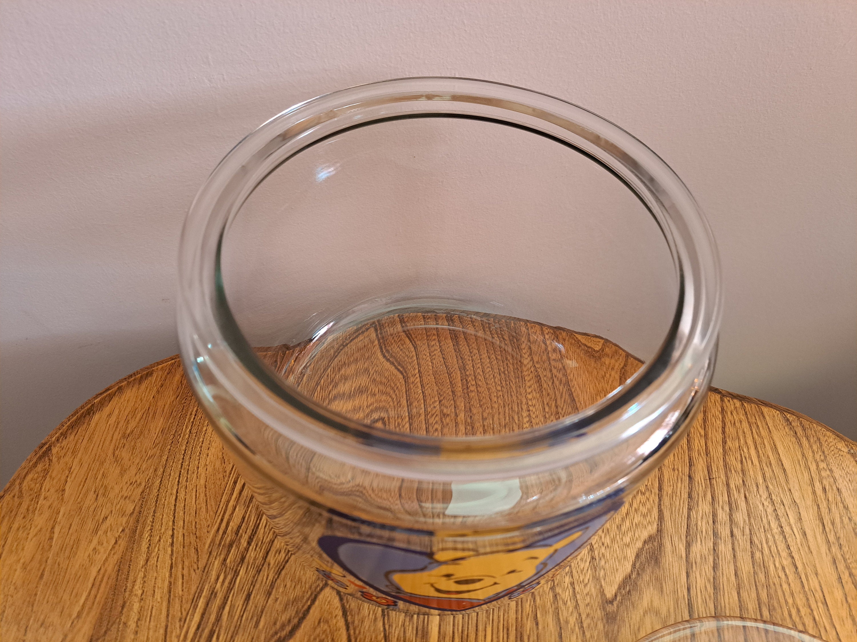Vintage Disney Winnie the Pooh Anchor Hocking Jar With Lid - Etsy