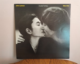 ビートルズ ジョン・レノン & オノ・ヨーコ 1980年 保存額装 新品 2025