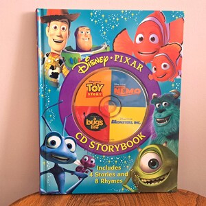 Disney Pixar CD Storybook 2004 Hardcover Book - Etsy