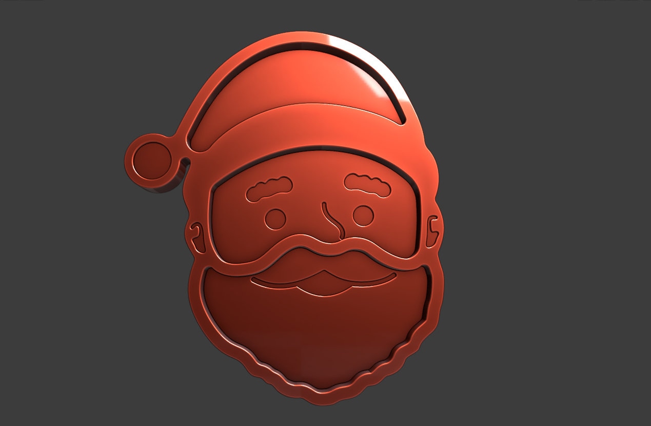 Santa Claus Tray CNC Files for Wood svg Dxf Eps Ai Pdf | Etsy