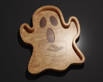 Ghost Tray - CNC Files for Wood