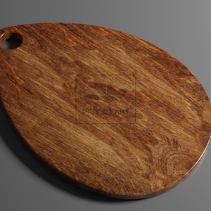 Cutting Board  CNC Files for Wood (svg, dxf, pdf, eps, ai, stl)