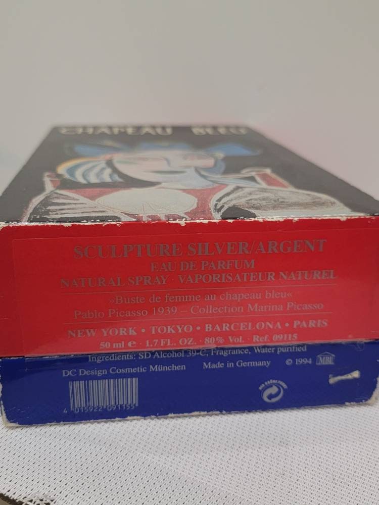 Chapeau Bleu Marina Picasso Edp 50 Ml. Rare, Vintage 1994 Luxury