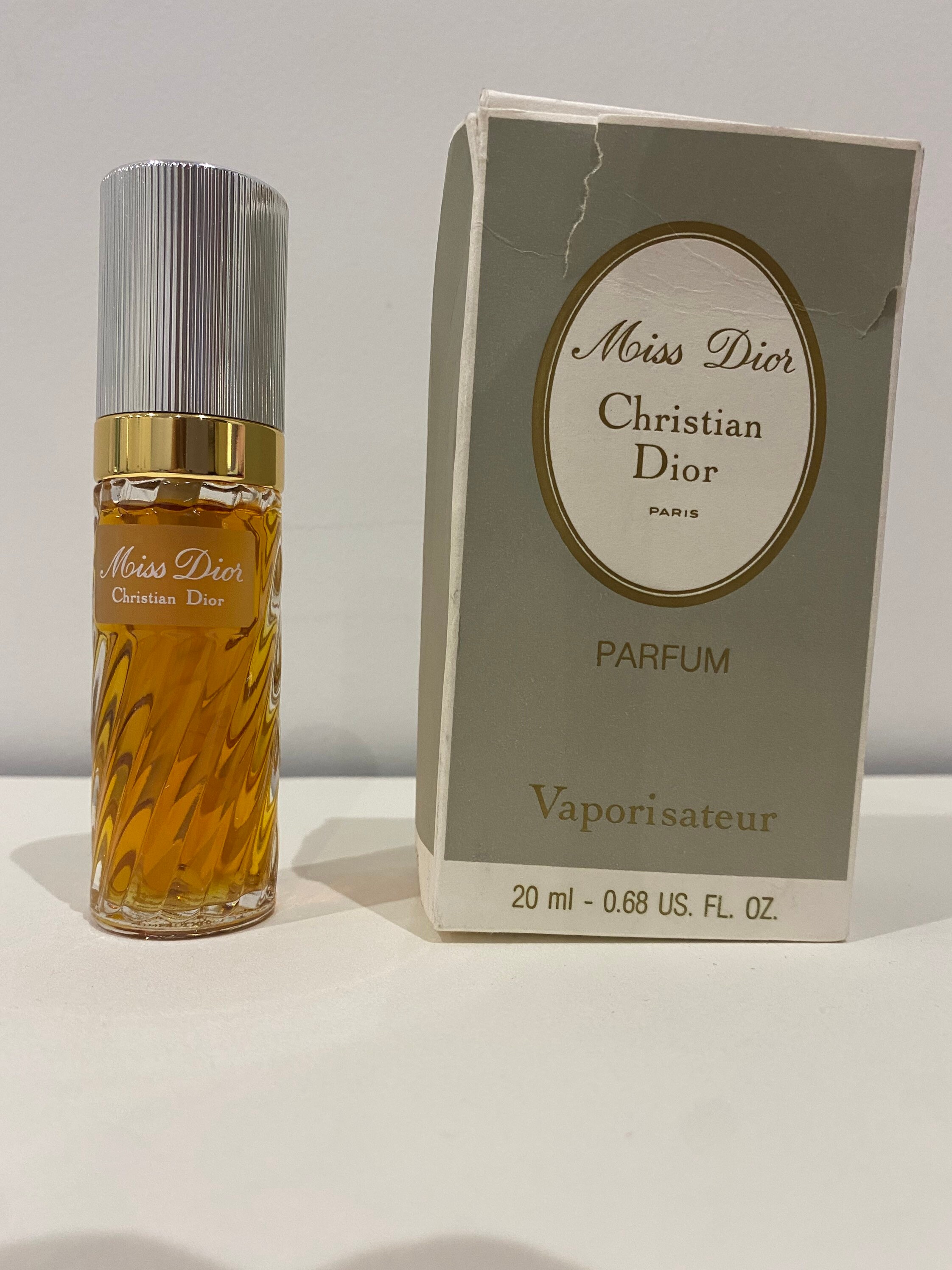 Miss Dior by Christian Dior 7.5ml PARFUM Splash VINTAGE 