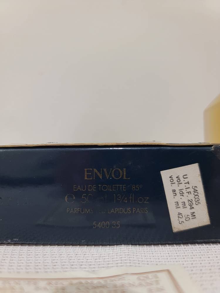 TED LAPIDUS Envol – Eau De Toilette Vintage Femme – 50ml Spray – Neuf