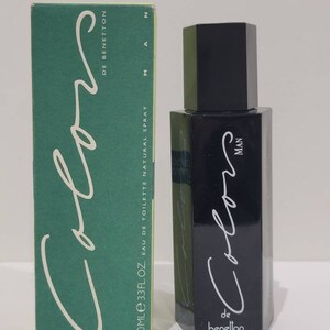 Colors De Benetton Man Benetton Edt 100 Ml. Vintage 1988 - Etsy