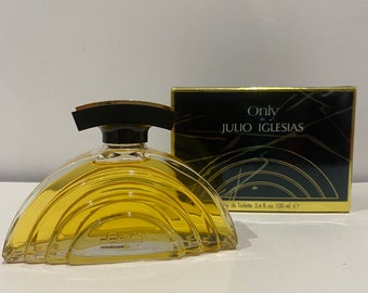 Only Julio Iglesias Edt 100 Ml. Rare, Vintage First Edition