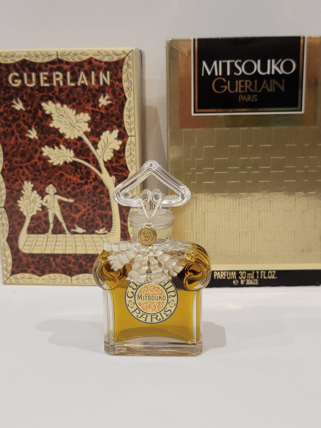 【希少美品】Guerlain Mitsouko パルファム 30ml MITSOUKO by GUERLAIN PARIS 1.0 FL oz / 30 ML Eau De Toilette Spray