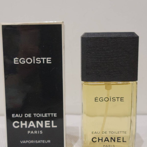 Egoiste Chanel edt 100 ml. Rare, vintage 1990 edition. Sealed bottle.