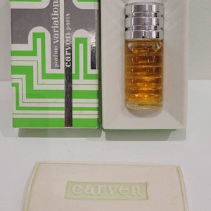Variations Carven pure parfum 15 ml. Vintage 1970. Sealed bottle