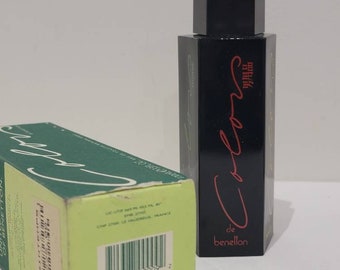 Colors De Benetton Man Benetton Edt 100 Ml. Vintage 1988 - Etsy