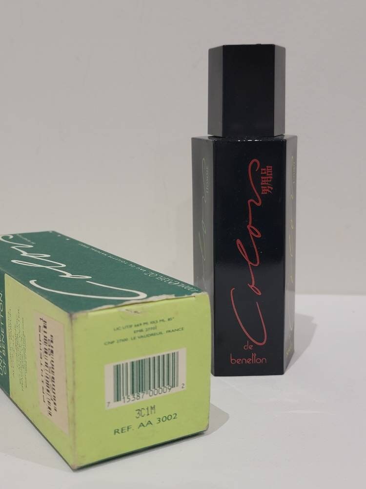 Colors De Benetton Man Benetton Edt 100 Ml. Vintage 1988 - Etsy