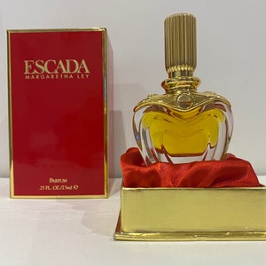 Escada Margaretha Ley extrait édition limitée 7,5 + présent 7,5 ml (volume du flacon 15 ml).