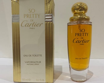 Cartier so Pretty Edt 50 мл Vintage 1997. Запечатанная