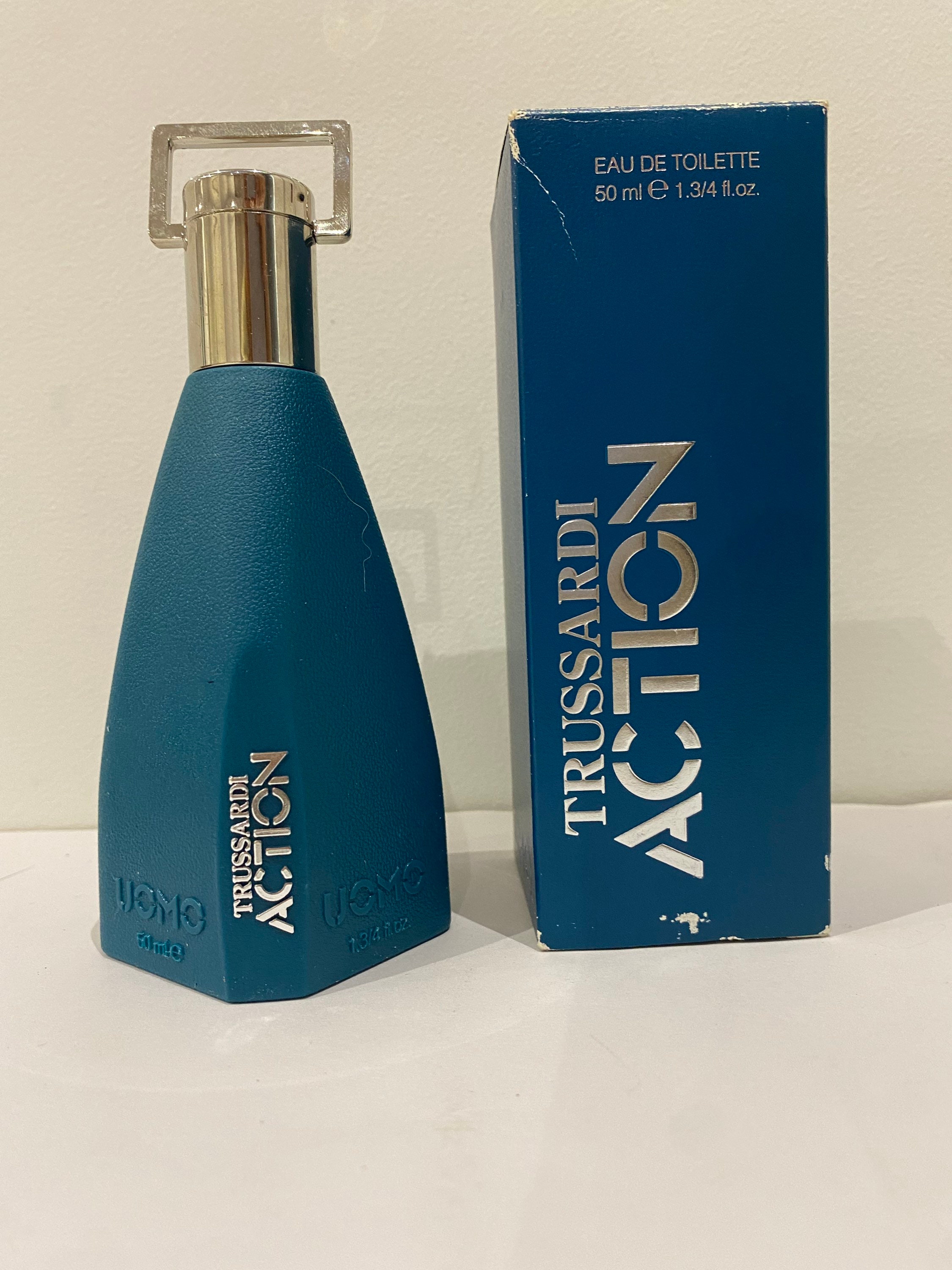 Trussardi ACTION 50ml 香水【ヴィンテージ】 Trussardi vintage perfume - Etsy 日本