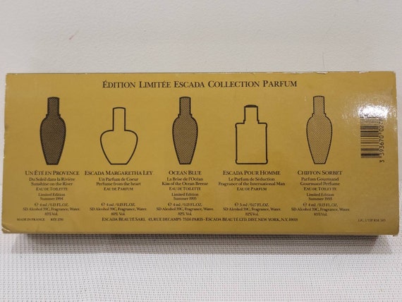 Escada Perfums Set. Rare, Vintage 1990s. Sealed Bottle - Etsy