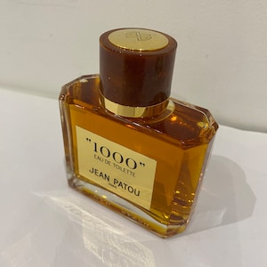 1000 Jean Patou edt 60 мл. Редкий, винтажный оригинал 1972 года. Запечатанная бутылка. Коробка без