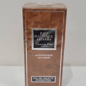 Eau Sauvage Extrême, 100 мл. Винтаж 1984 года. Запечатанный