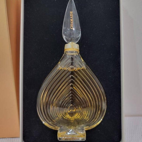 Chamade Guerlain pure parfum 30 ml. Rare, vintage 1991 limited edition.  Sealed bottle. Superb condition.