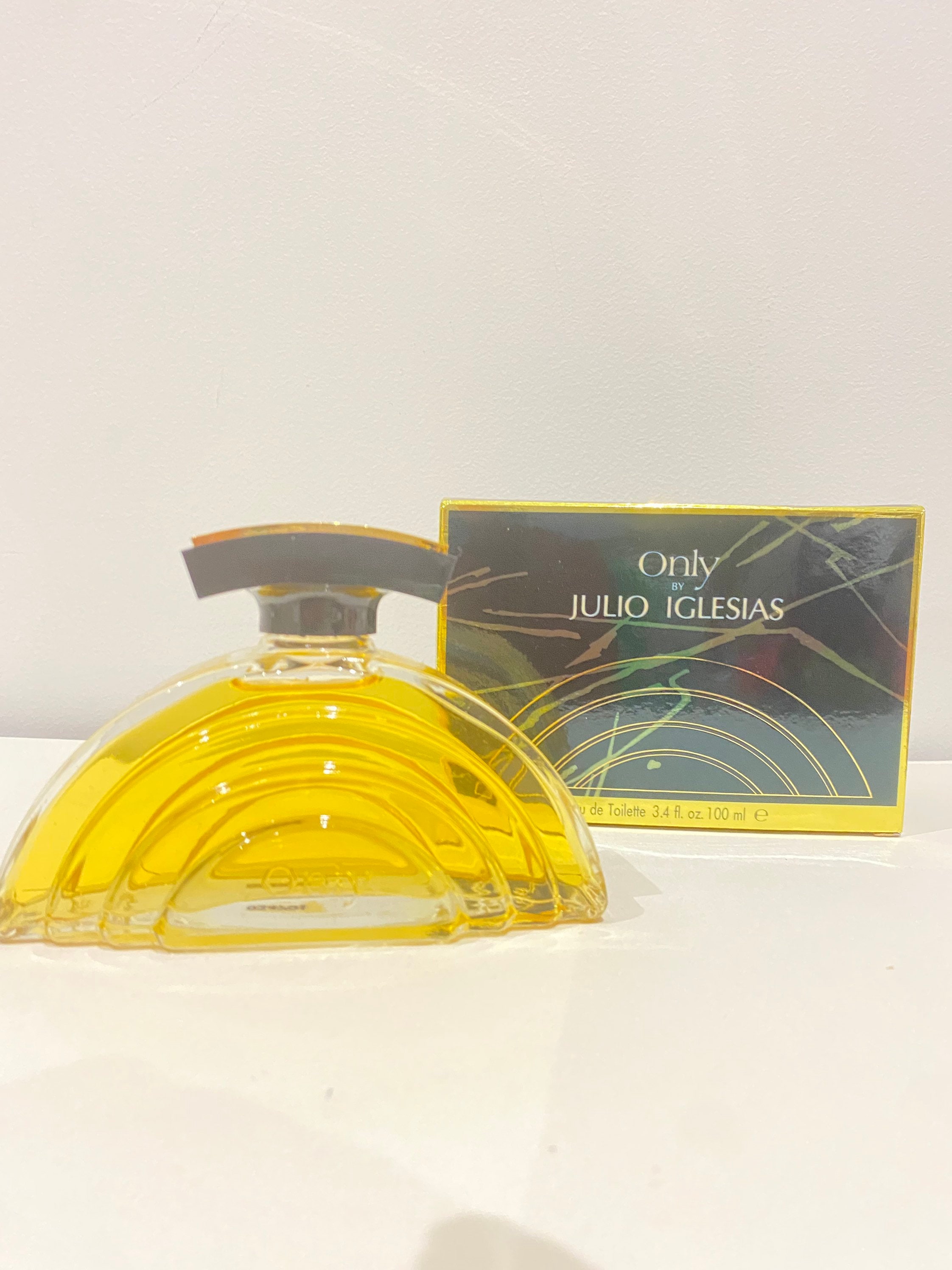 Only Julio Iglesias Edt 100 Ml. Rare, Vintage First Edition 