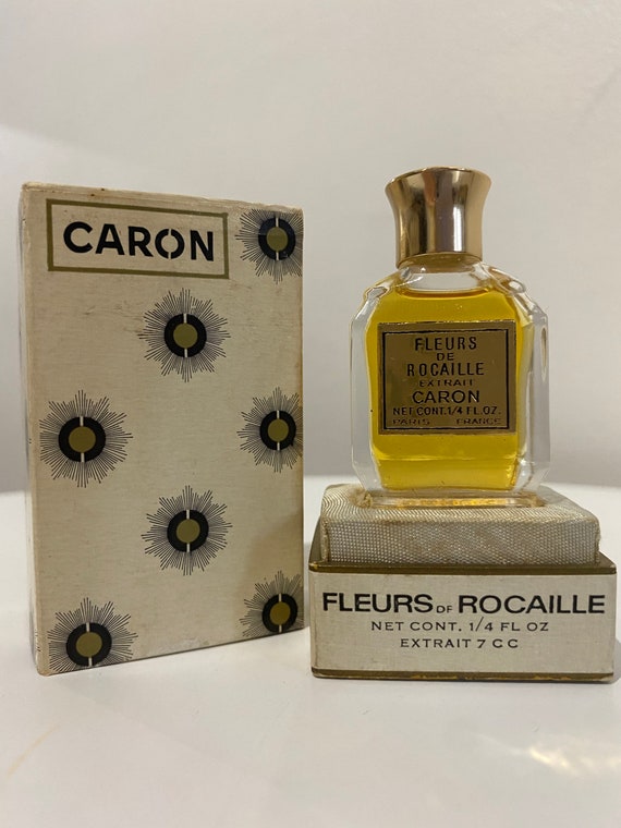 Caron Fleurs De Rocaille Extrait 7,5 Ml. Rare, Vintage 1970