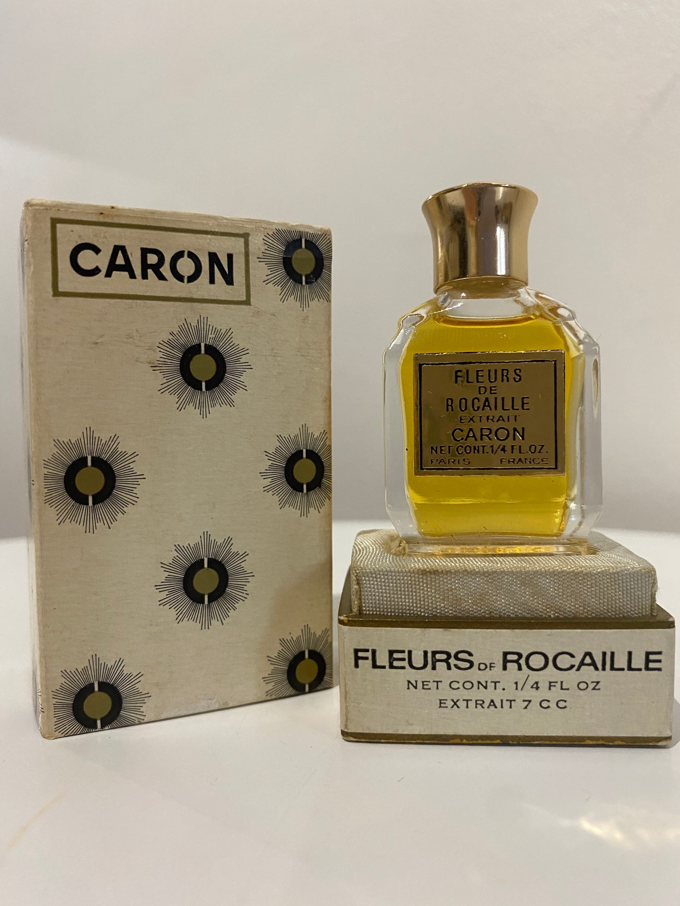 Caron Fleurs De Rocaille Extrait 7,5 Ml. Rare, Vintage 1970