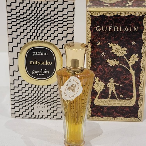 Mitsouko Guerlain pure parfum 7,5 ml. Vintage 1980. Sealed bottle.