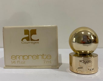 Empreinte Courrèges extrait 7,5 ml. Extremely rare original 1970. Sealed bottle.