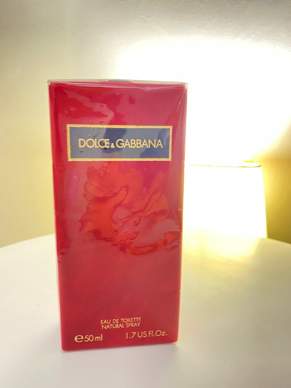 Dolce & Gabbana Red Edt 50 Ml. Vintage Italy