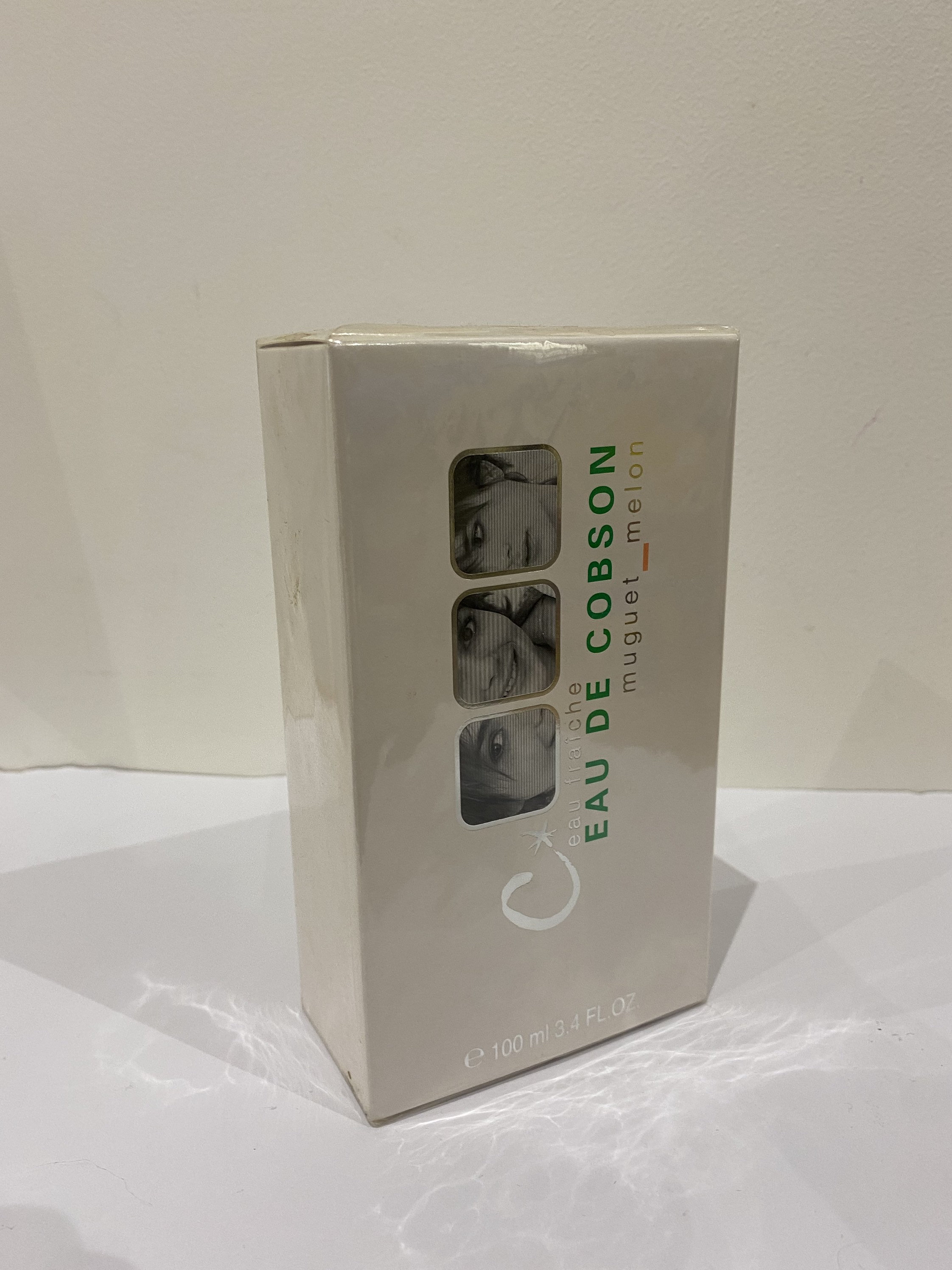 EAU DE COBSON 　muguet melon　＋cuipure&sik Eau De Cobson Muguet-melon Corinne Cobson 100 Ml. Rare, Vintage