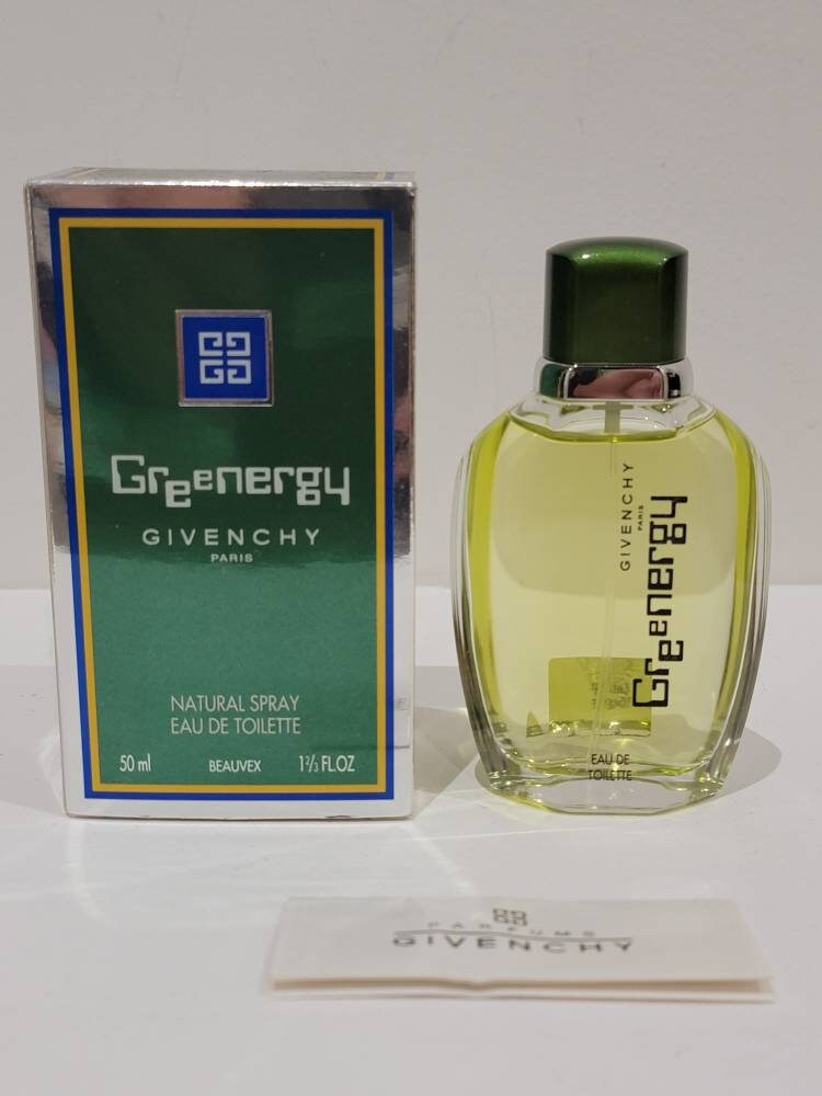 Green Energy Givenchy Edt 50 Ml. Vintage 1990. Sealed Bottle - Etsy