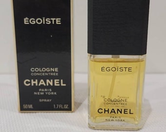 Egoiste Chanel cologne concentree 100 ml. Rare original 1992 edition.