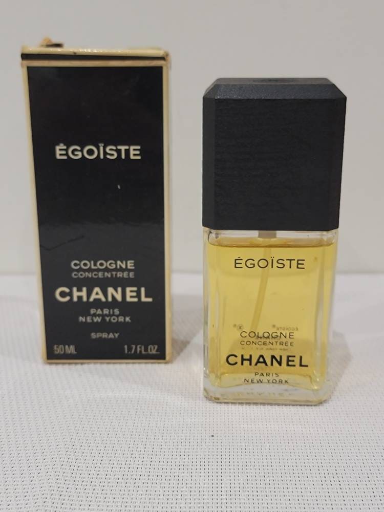 Egoiste Chanel cologne concentree 50 ml. Vintage 1990. Box without – My old  perfume