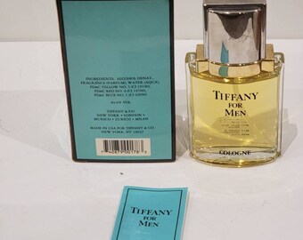 ティファニー フォーメン コロン 50 ml。ヴィンテージ 1990 年。未開封