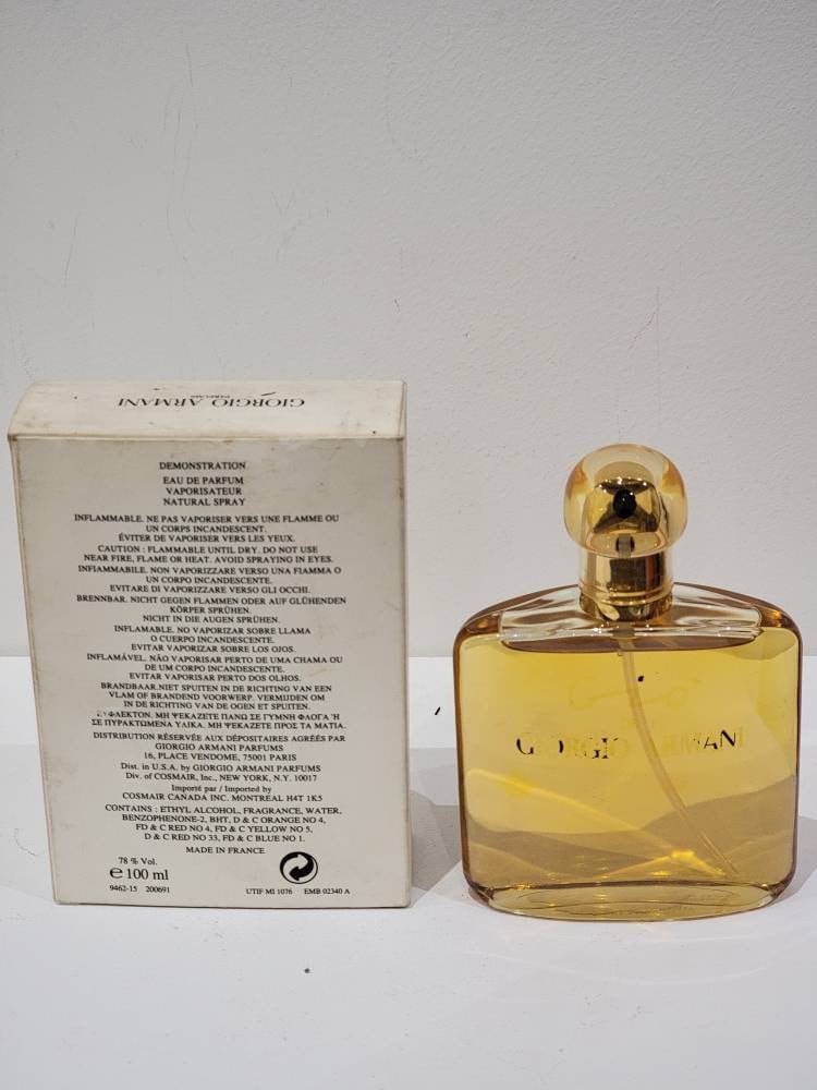 Gio De Giorgio Armani Edp 100 Ml. Rare 1992 Edition. Sealed Bottle