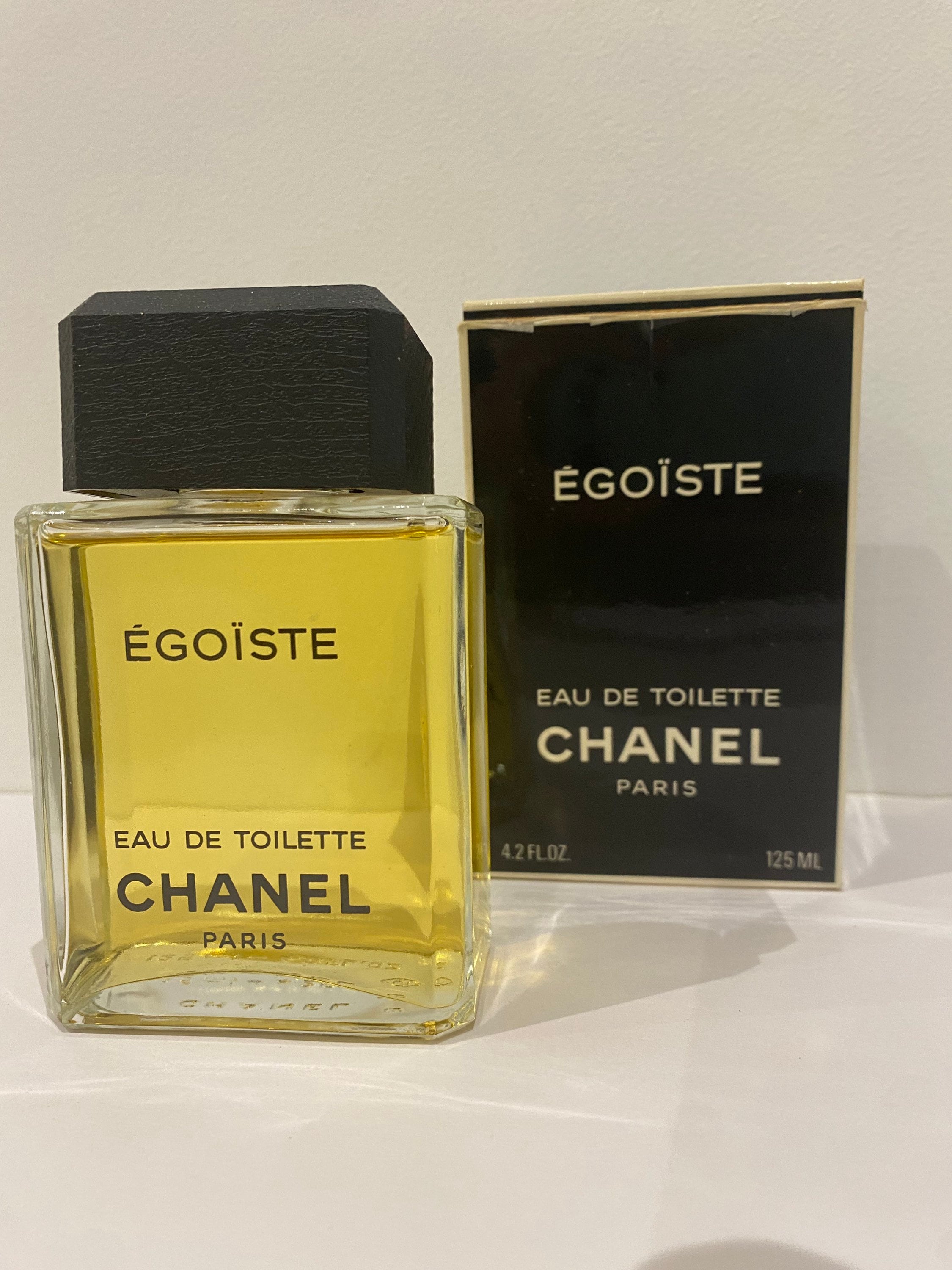 Egoiste Chanel Edt 125 ml. Rare vintage 1990 original first edition 10 – My  old perfume