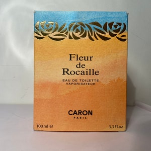 Caron Fleur de Rocaille edt 100 ml. Vintage 1990. Sealed bottle.