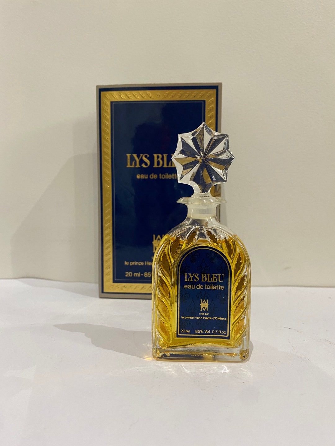 【新品未使用】Lys Bleu eau de toilette 50ml 激レア LYS BLEU 50ml Lys Bleu Prince Henri D'orleans Edt 20 Ml. Rare