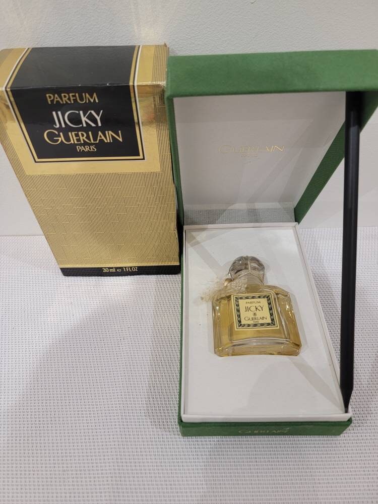 Jicky Guerlain Pure Parfum 30 Ml. Rare, Vintage 1980s Jicky Guerlain Pure Parfum 30 Ml. Rare, Vintage 1980s
